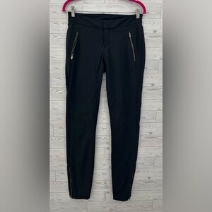 Athleta Wander Stash Utility Pants Womens Black Nylon Stretch Size 4T